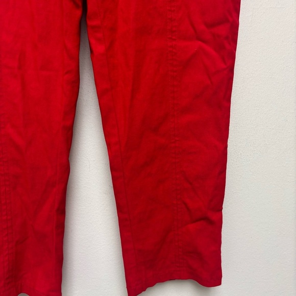 Sourpuss Sugar Pie Red Swallow Capris Leggings - Picture 6 of 13